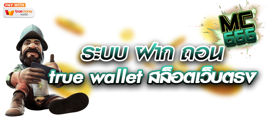 ระบบ ฝาก ถอน true wallet สล็อตเว็บตรง